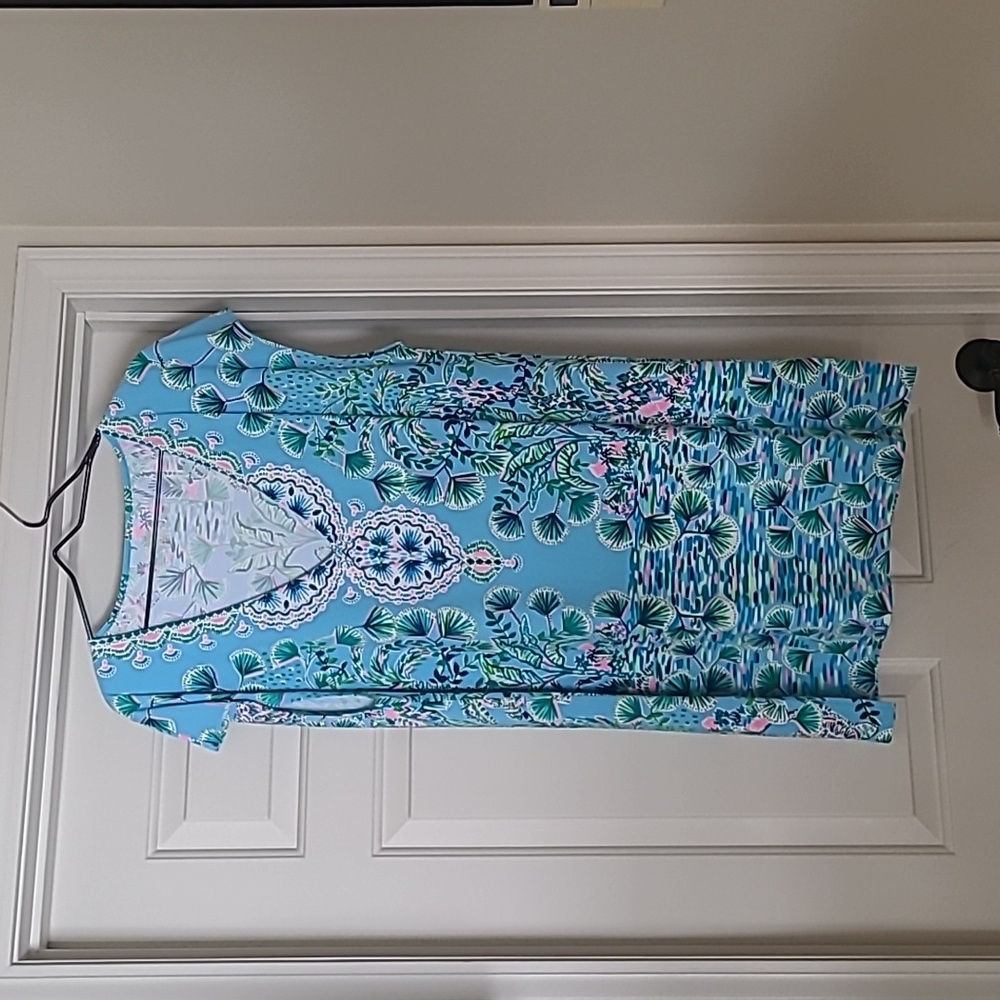 🩵 NWT Lilly Pulitzer Talli V-neck Coverup L